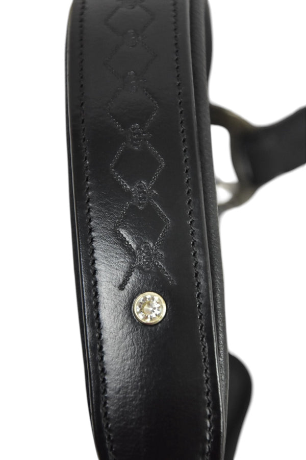 Royal Equestrian Pro Diamond Jog Leather Halter