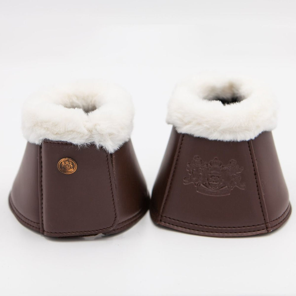 Royal Equestrian Premium Bell Boots Chocolate