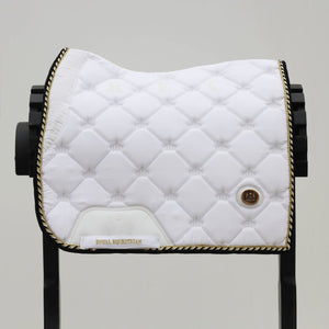 Royal Equestrian White saddle Pad