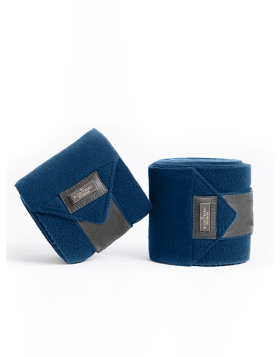 Equestrian Stockholm Fleece Bandages Moroccan Blue