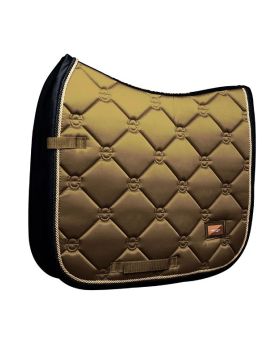 Equestrian Stockholm Dressage Saddle pad Golden Brass COB