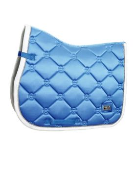 Equestrian Stockholm Jump Saddle pad Parisian Blue