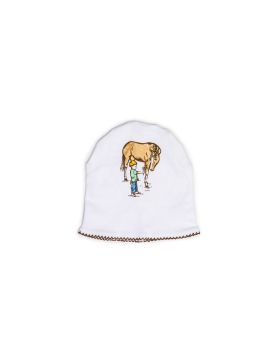 RB Royal Baby Organic Cotton Beanie Hat Super Soft Infant Cap (Horse and Me)