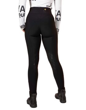 Royal Equestrian Knee Grip Riding Tights Black