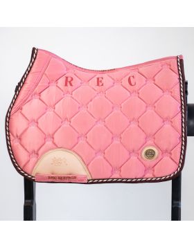 Royal Equestrian Jump Saddle Pad Pink Full