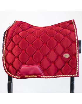 Royal Equestrian Dressage Saddle Pad Red Full