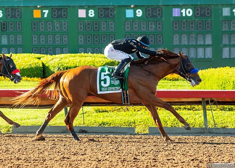 Baffert-Trained High Connection Wins Los Alamitos Derby